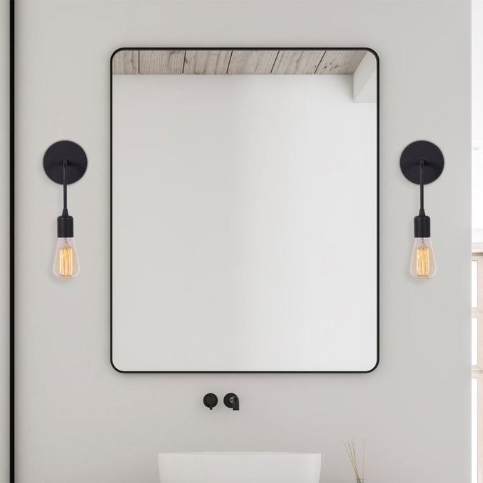 Opviq Dartini - MR - 887 Lámpara de pared negra de hierro Opviq Dartini - MR - 887 Lámpara de pared negra de hierro